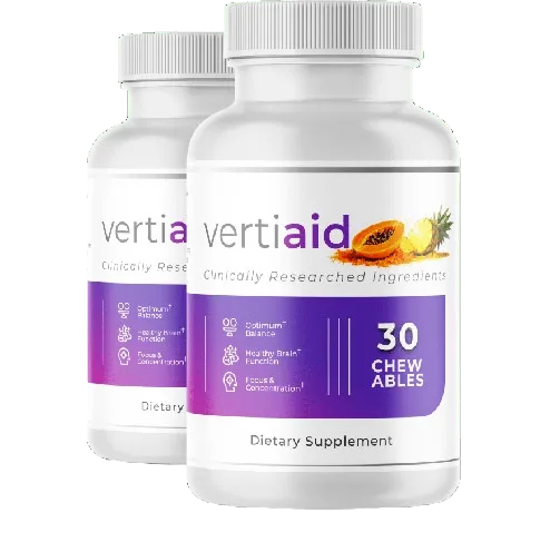 VertiAid Natural Supplement - 2 Bottle Pack